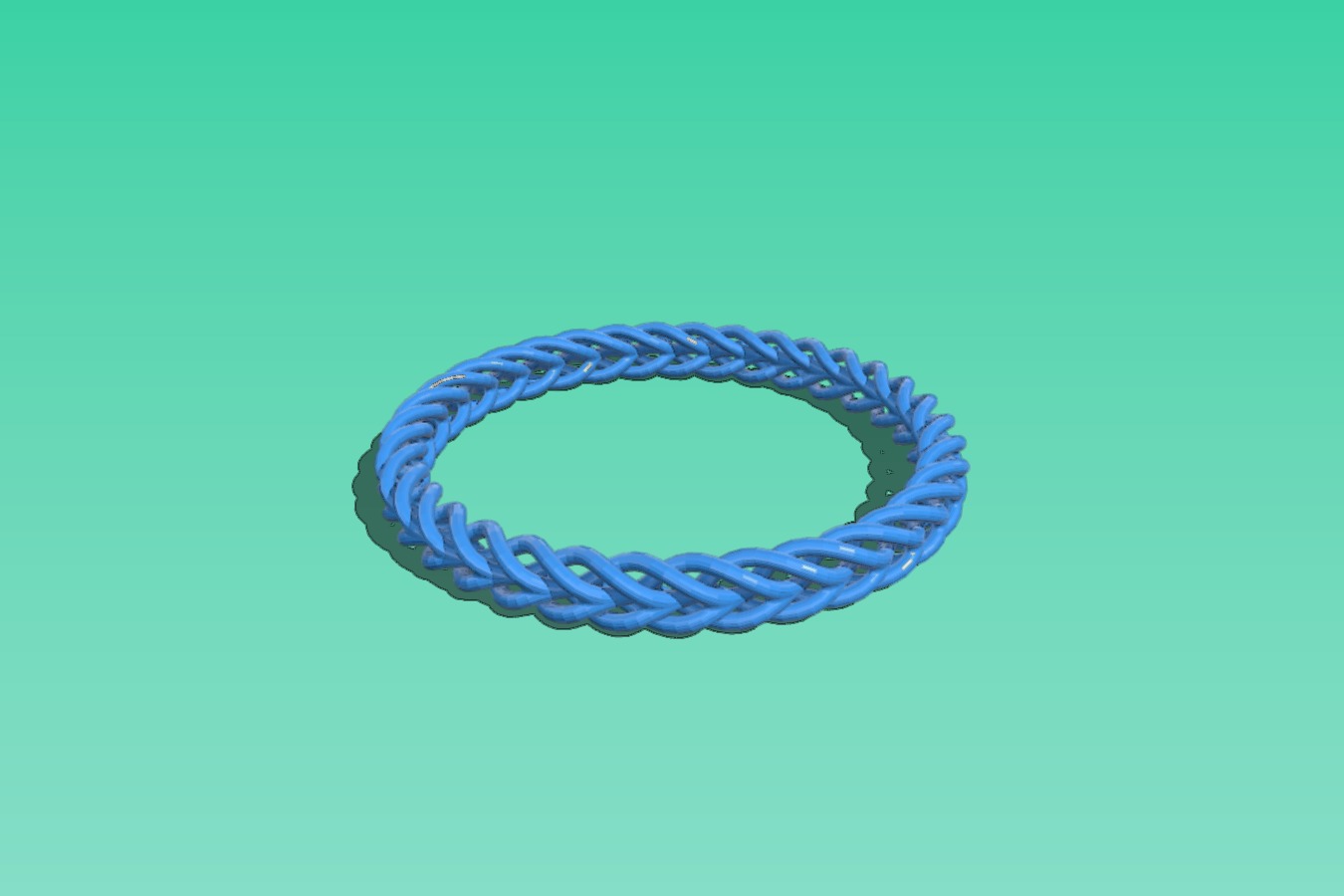 Split Braid Bracelet