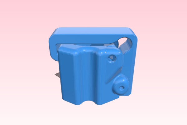 Mechanically Functional Grenade Striker (PROP) | 3d print model