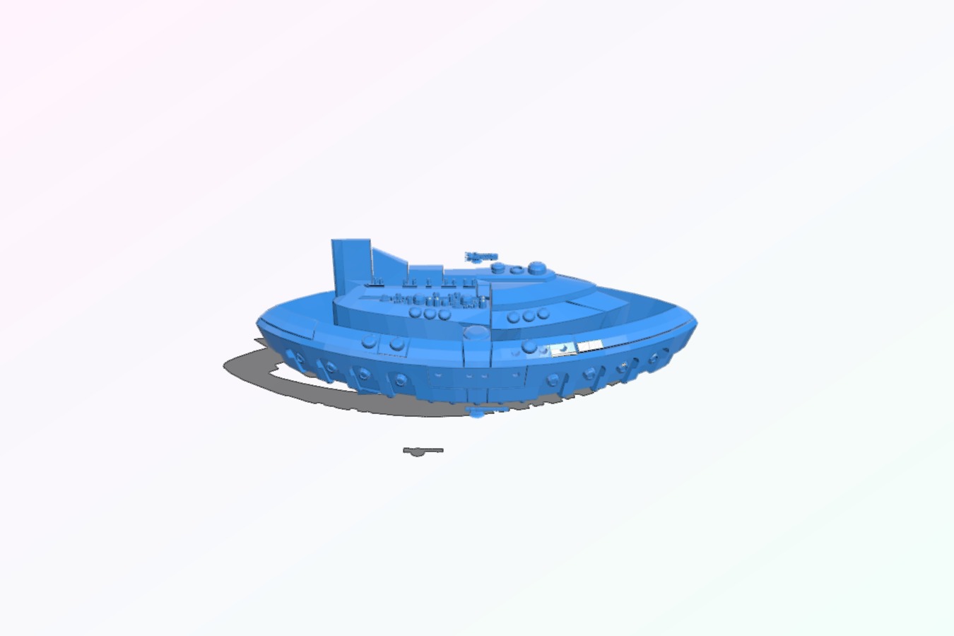 Nicassar Frigate - bfg - ship