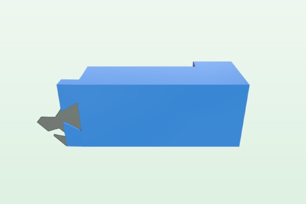 Ça tombe à pile | 3d print model