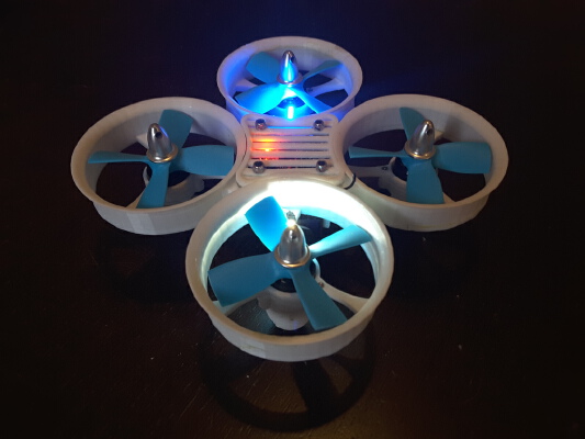 Whoop Drone Cross 4S Night Flight Acro | 3d print model