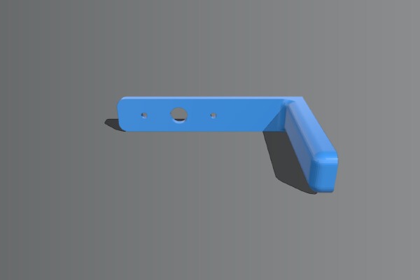 Printrbot Jr Bowden Shaft Mount | 3d print model