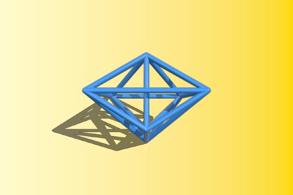 Customizable 16-Cell | 3d print model