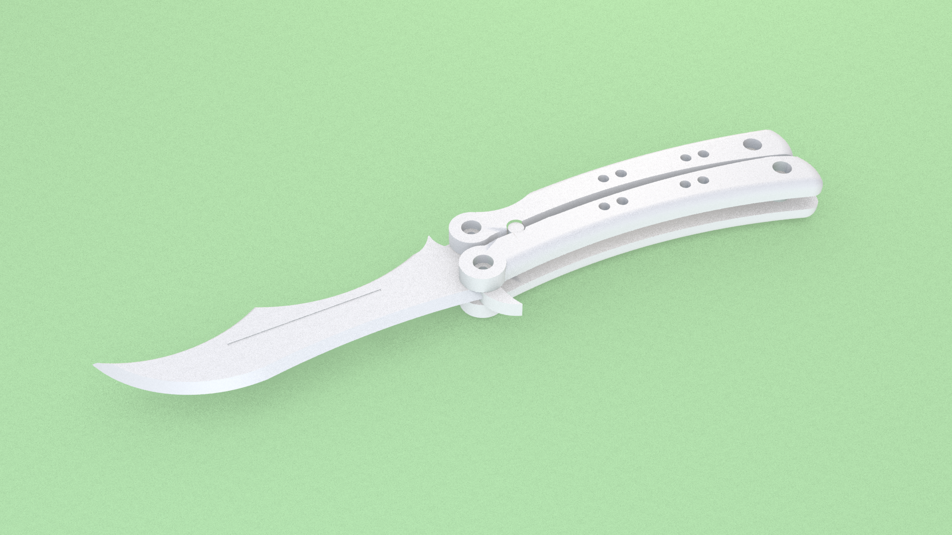 Improved Butterfly Knife From CS:GO