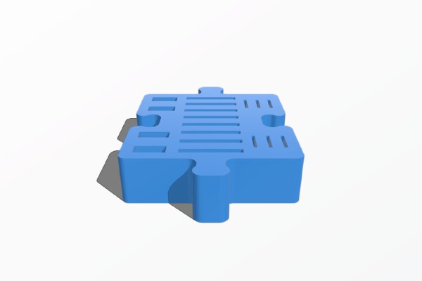 puzzle pen holder sd | 3d print model