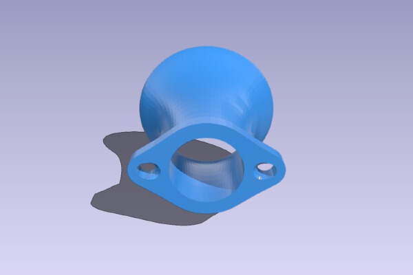 Walbro WB32 Velocity Stack for Paramotor | 3d print model