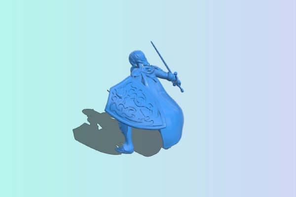 Guide Us, O Mighty Fury | 3d print model