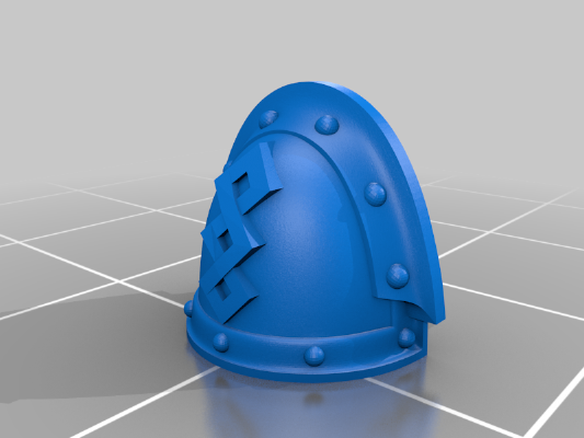 Apothecary Pauldrons | 3d print model