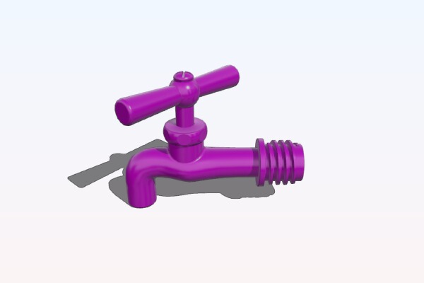 수도꼭지 | 3d print model