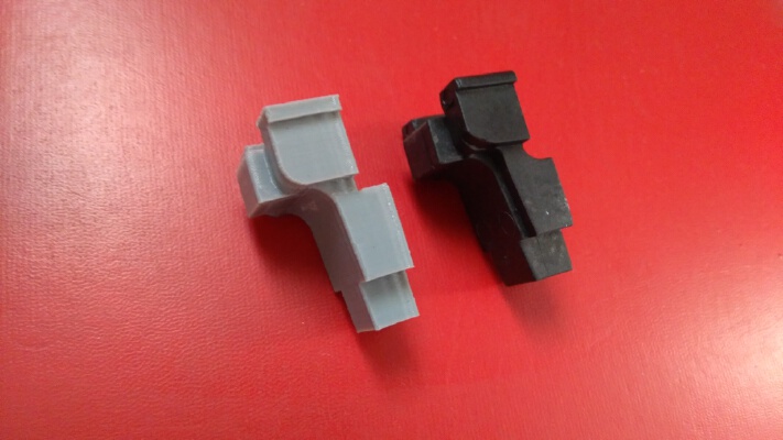 WELL GBBR AK74 airsoft bolt puffer WE | 3d print model