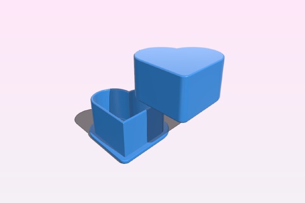 Custom heart box | 3d print model