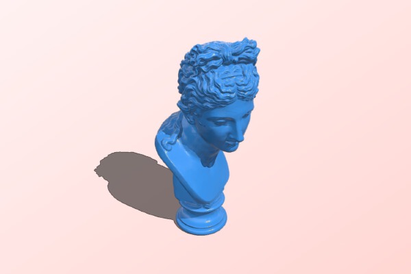Famous bust of a woman | 3d print model