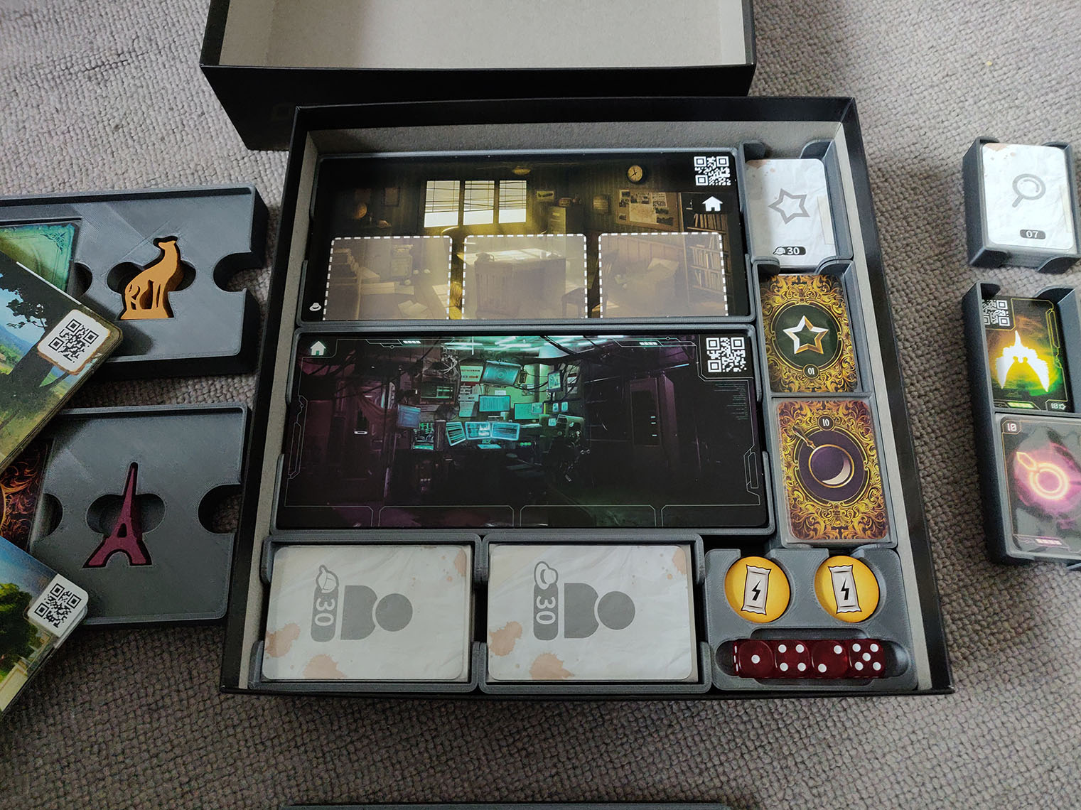 Chronicles of Crime - Boardgame Insert for all expansions