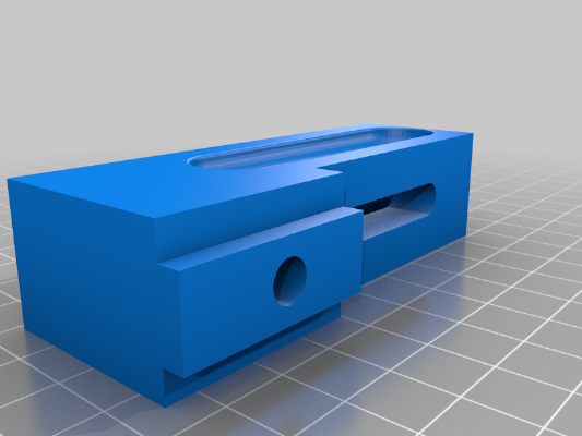 Kerfmaker for up to 7_8 inch dado using 1_4 inch hardware | 3d print model
