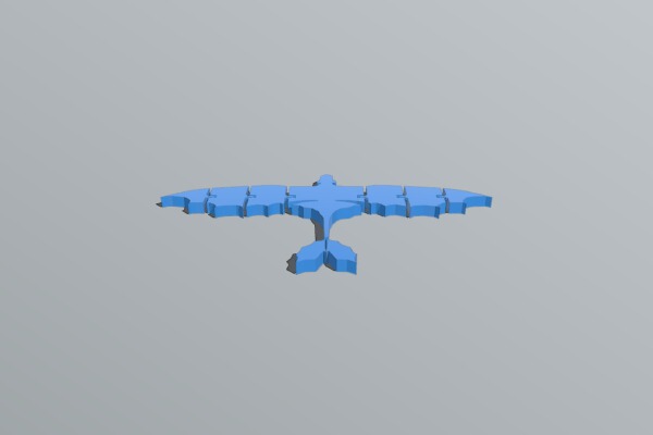 Flexi Dragon - Articulate Anything Remix | 3d print model