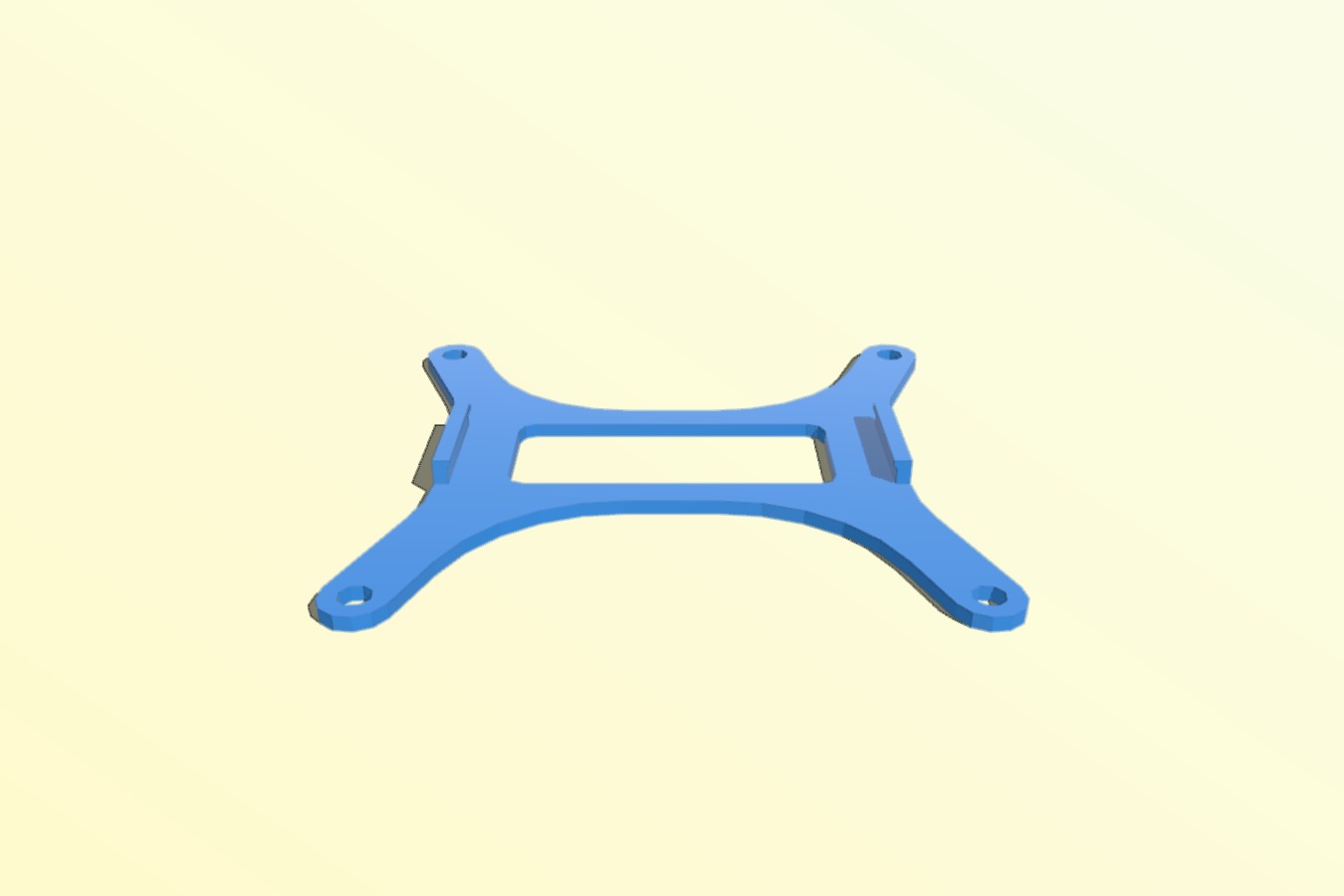 VESA mount adapter for RaspberryPi case