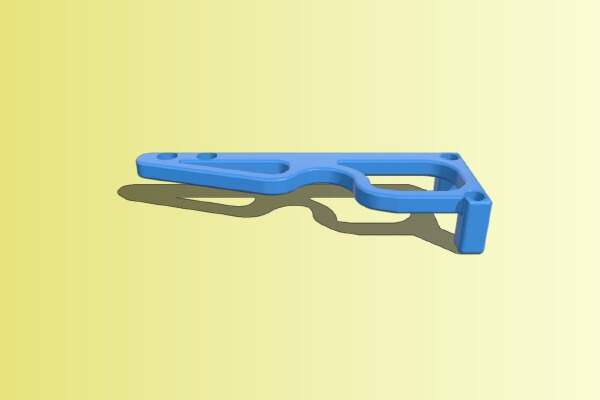 Support capteur fin de filament CR10S(v2) nouvelle version | 3d print model
