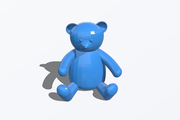 GriNkou's Teddy Bear. | 3d print model