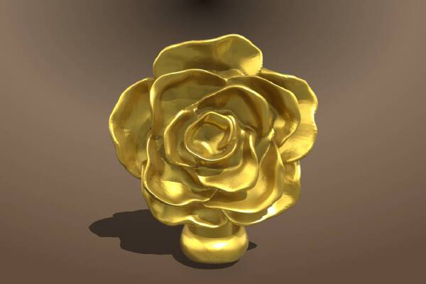Valentine Rose ring | 3d print model