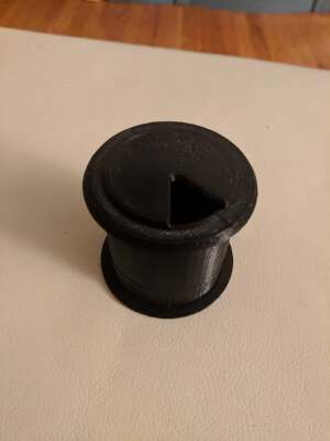 IKEA Lack Screw Grommet with Cap | 3d print model