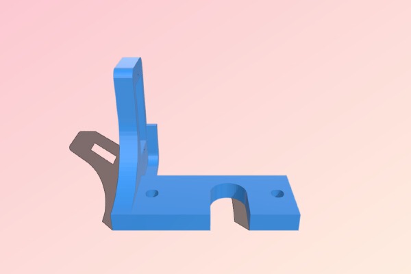  Makerfarm Pegasus - Auto Bed Leveling Servo Mount | 3d print model