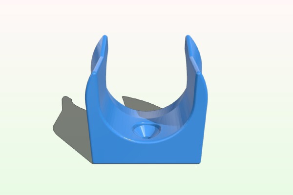 Wall holder for vacuum cleaner hose (Miele) | 3d print model