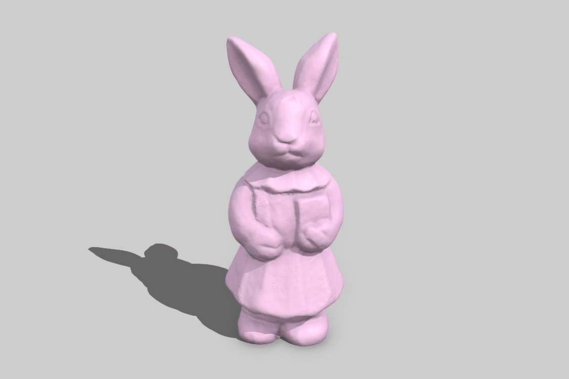 Standing Easter Rabbit | 3d print model