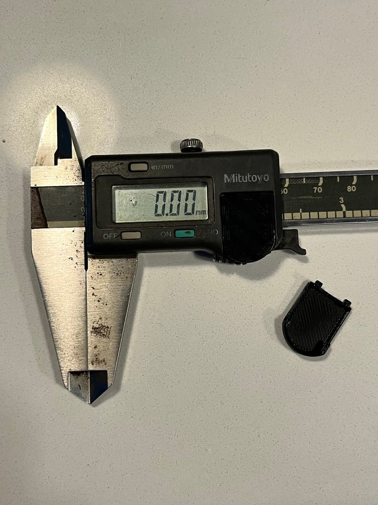 Mitutoyo Caliper Battery Cover Model 500-138