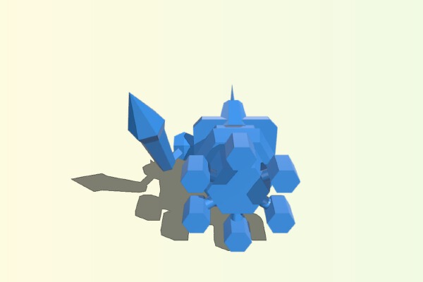 Megaman legends_64 Reaverbot boss | 3d print model