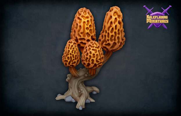 RPM Patreon "Morel mushroom tree" | 3d print model