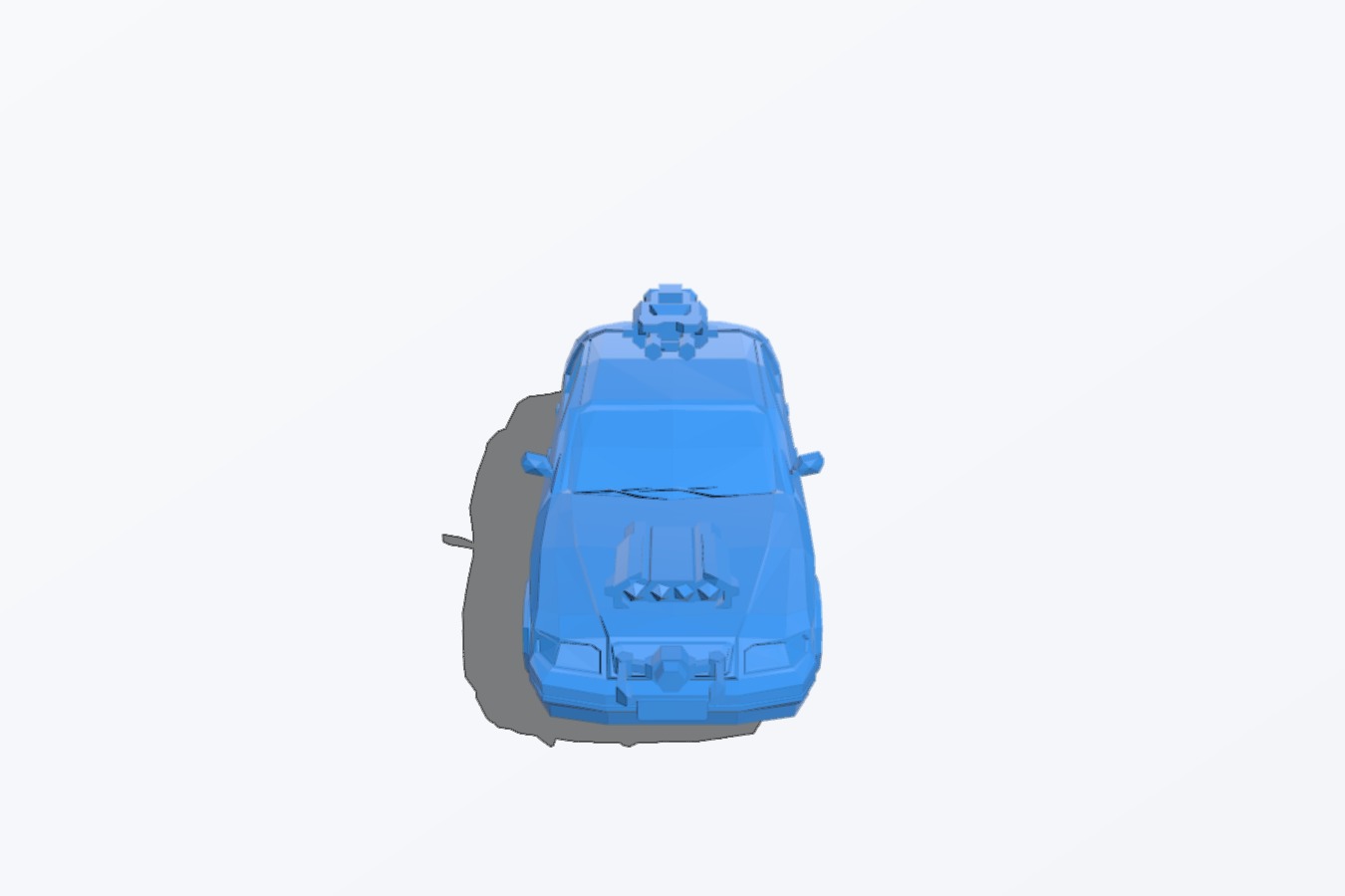 Printer Forge 3D Promotional Cars Mini 001