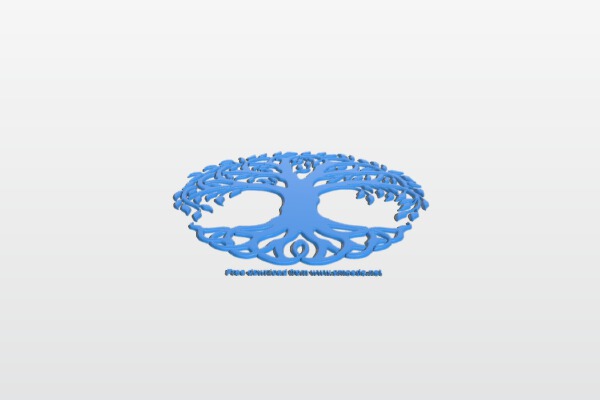 Celtic tree of life | 3d print model