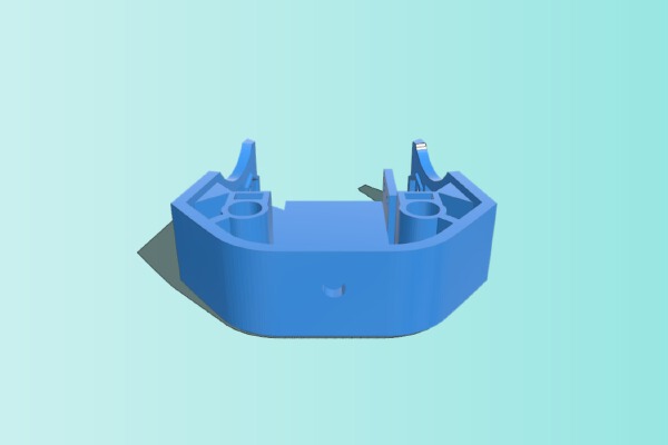 3DR blank motor mount | 3d print model