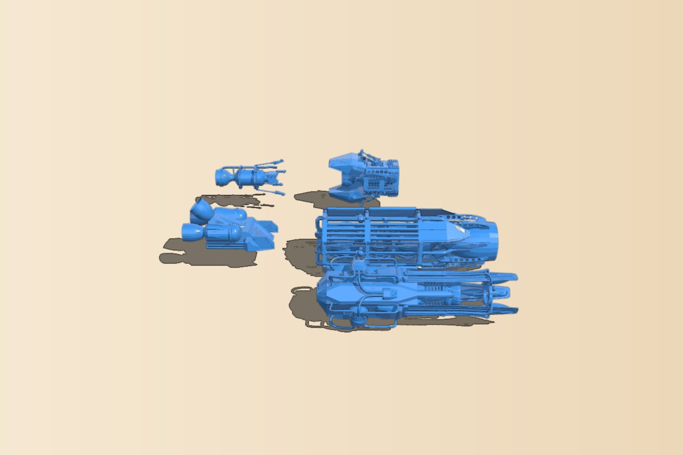 various thrusters - gaslands - gubbins