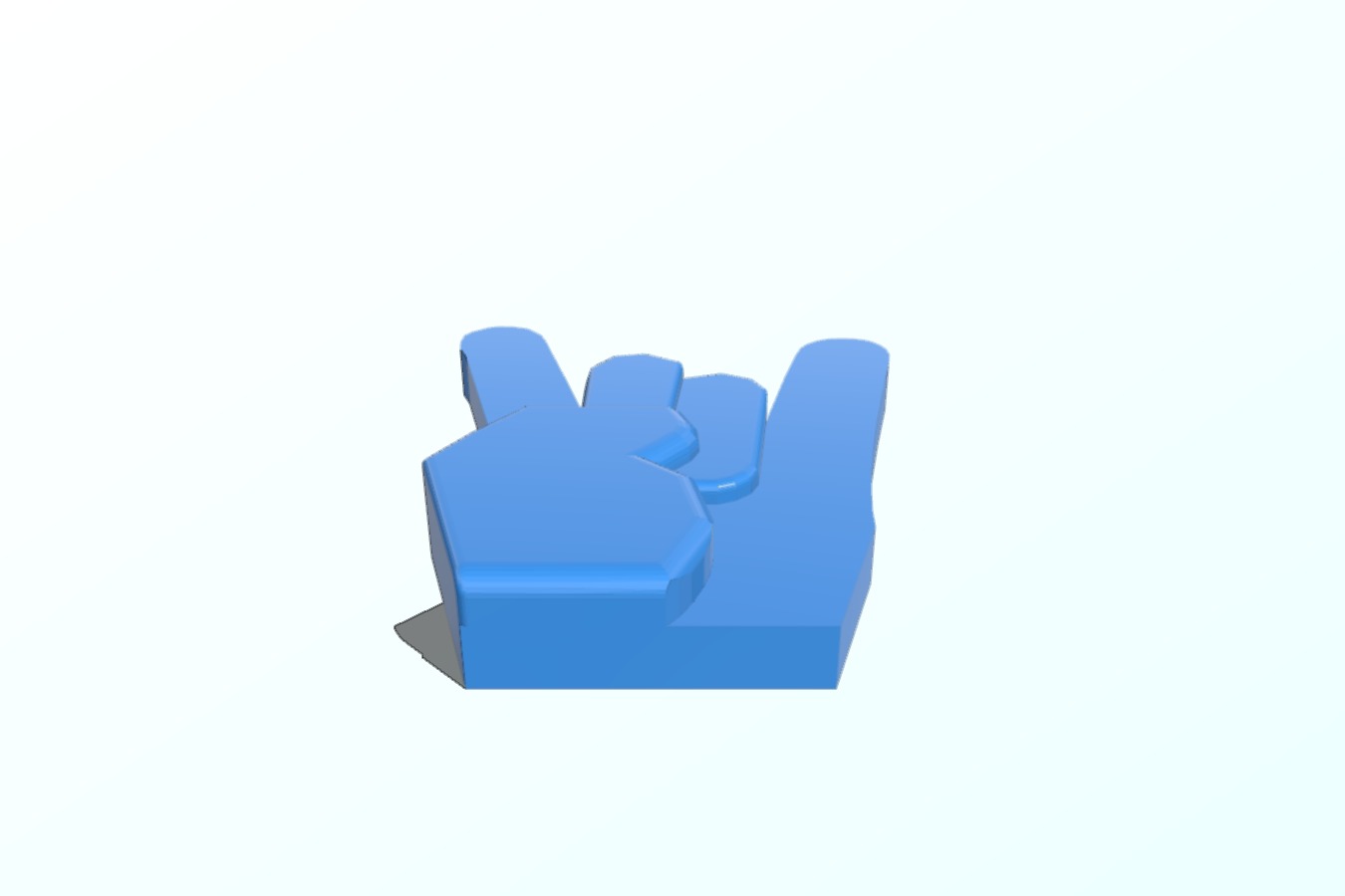 Rock Hand Pion for A-mazed game