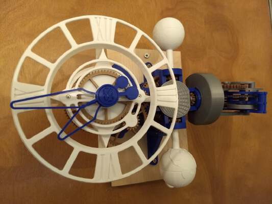 Triaxial Quartz Movement Upgrade | 3d print model