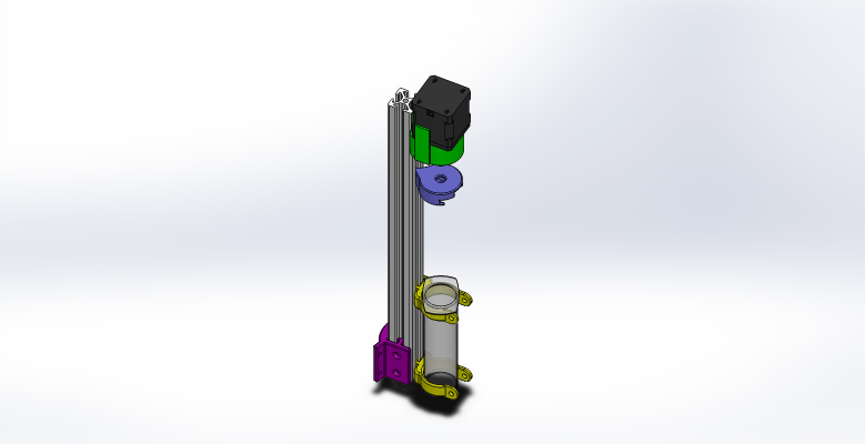 MPCNC_MPCNC Mini Syringe Extruder | 3d print model
