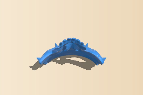 Demon Skull Mask | 3d print model