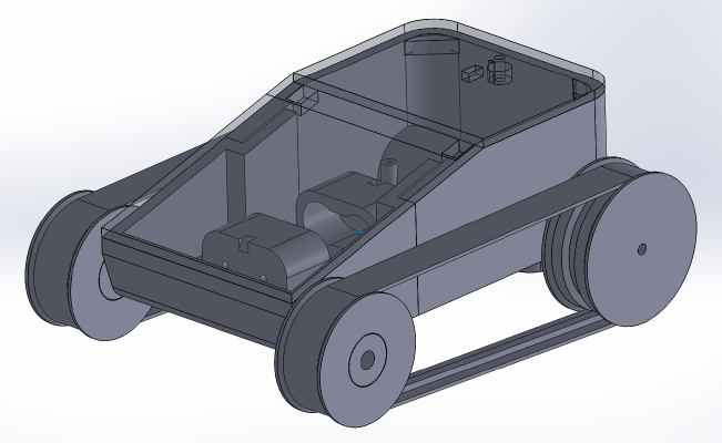 Tank Chassis A-2 | 3d print model