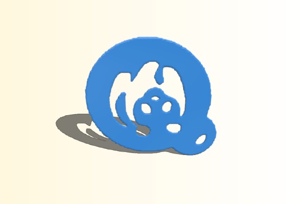 Panda Coffee Stencil | 3d print model
