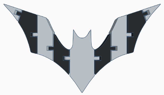 Flexi Batarang #4 | 3d print model