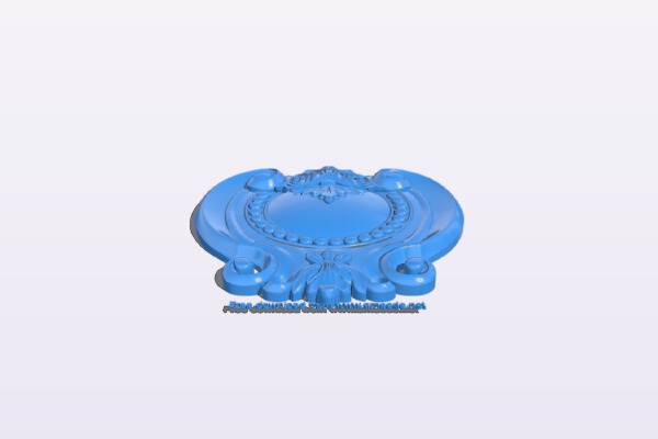 Pattern in the center | 3d print model