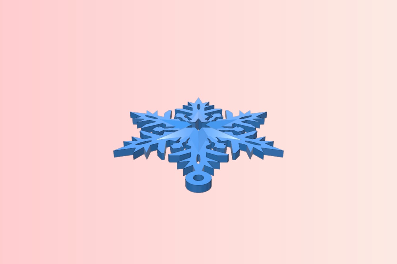 Snowflake Earring