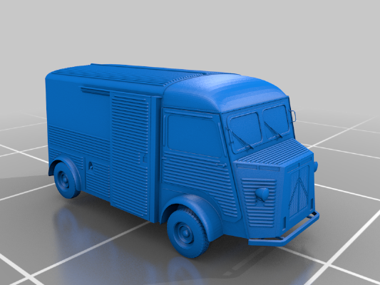 Citroen HY (Type H) | 3d print model