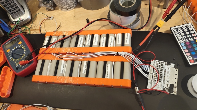 21700 Compression Cell Holders 5s2p & 6s2p | 3d print model