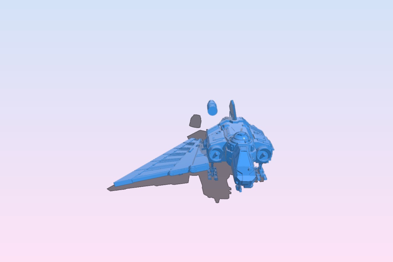 crashed aquila - terrain