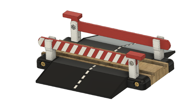 Brio and Ikea compatible track crossing | 3d print model