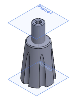 Black and Decker Workmate. Replacement Crank and handle | 3d print model