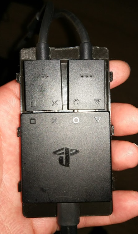 PS4 VR HDMI Cable Connectors Protection Box with PS logo