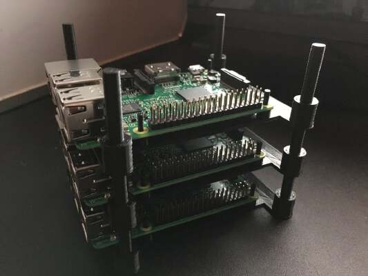 Raspberry Pi Stackable Tray | 3d print model